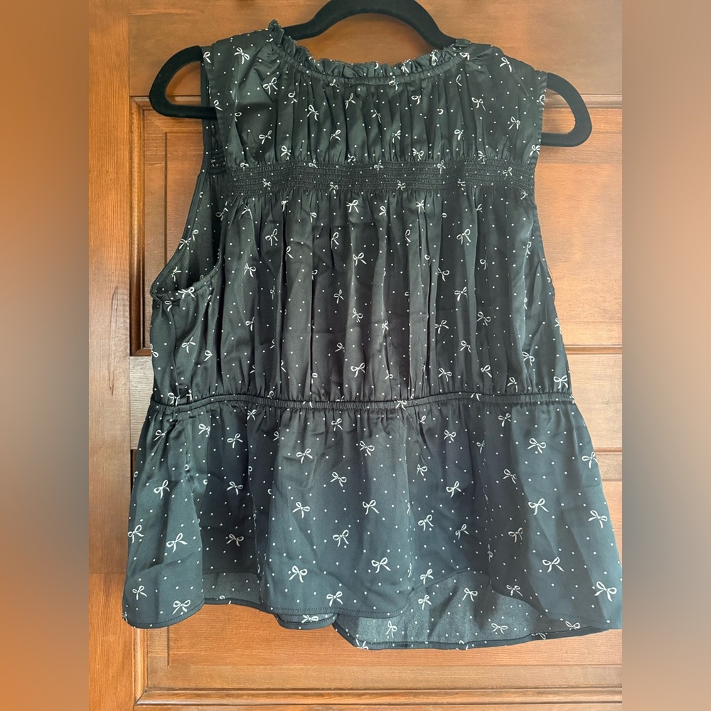 AE Tie Front Bow Printed Top 🎀 - Picture 7 of 7